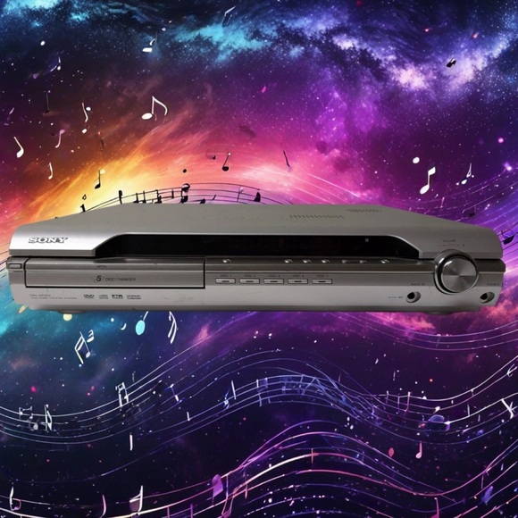 Sony S-Master Digital Amplifier HCD-DX255, 5 Disc Changer Home Theater Receiver - Picture 2 of 4